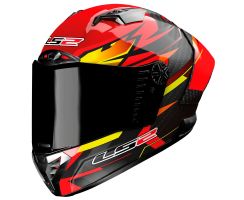 LS2 FF805 Carbon AERO Fire Red
