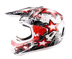 X7 - Star - Weiß - Schwarz - Rot