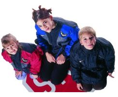 Baldo-Kids Kinderjacke blau schwarz