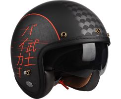 Mambo Evo - Biker Samurai rot  - schwarz - matt