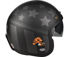 Mambo Evo - US Biker schwarz - orange - matt