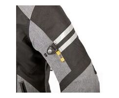 Street-R-Textiljacke grau schwarz