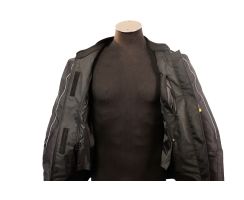 Air-Mesh Textiljacke schwarz 4-XL